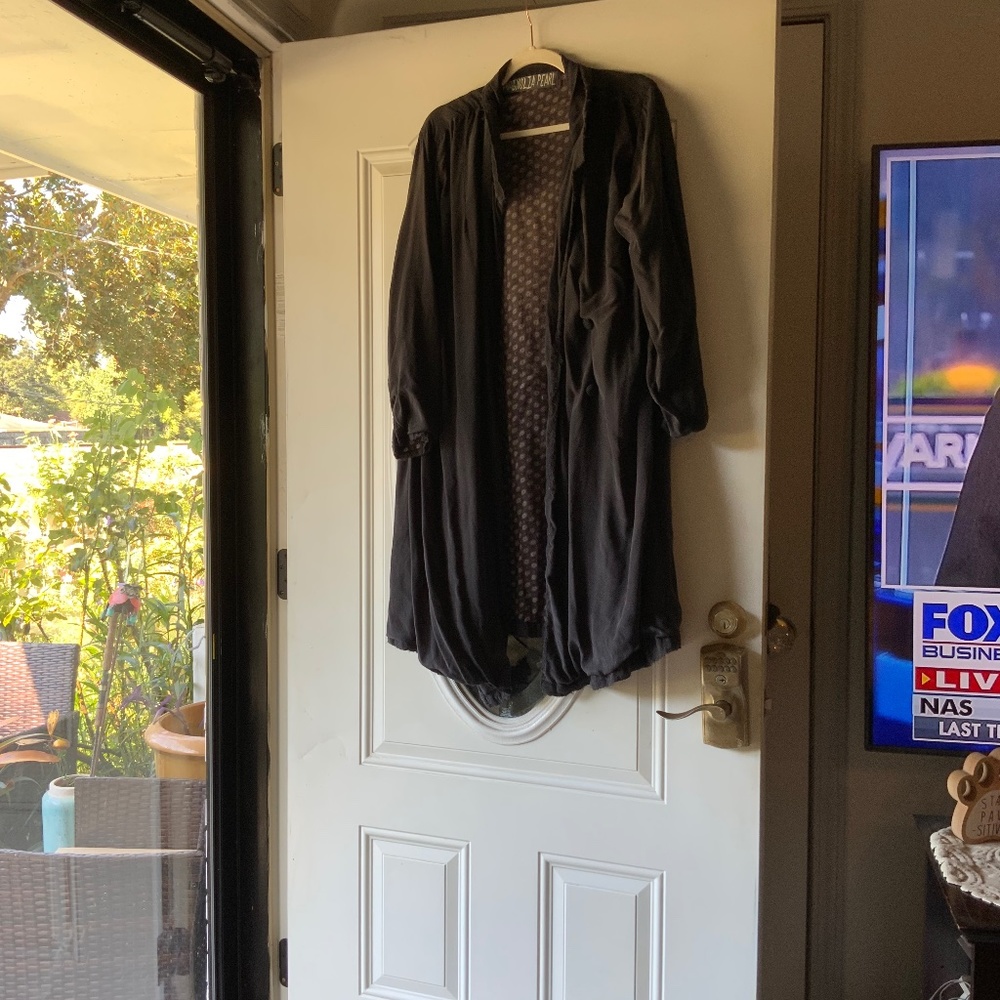 Magnolia pearl silk jacket